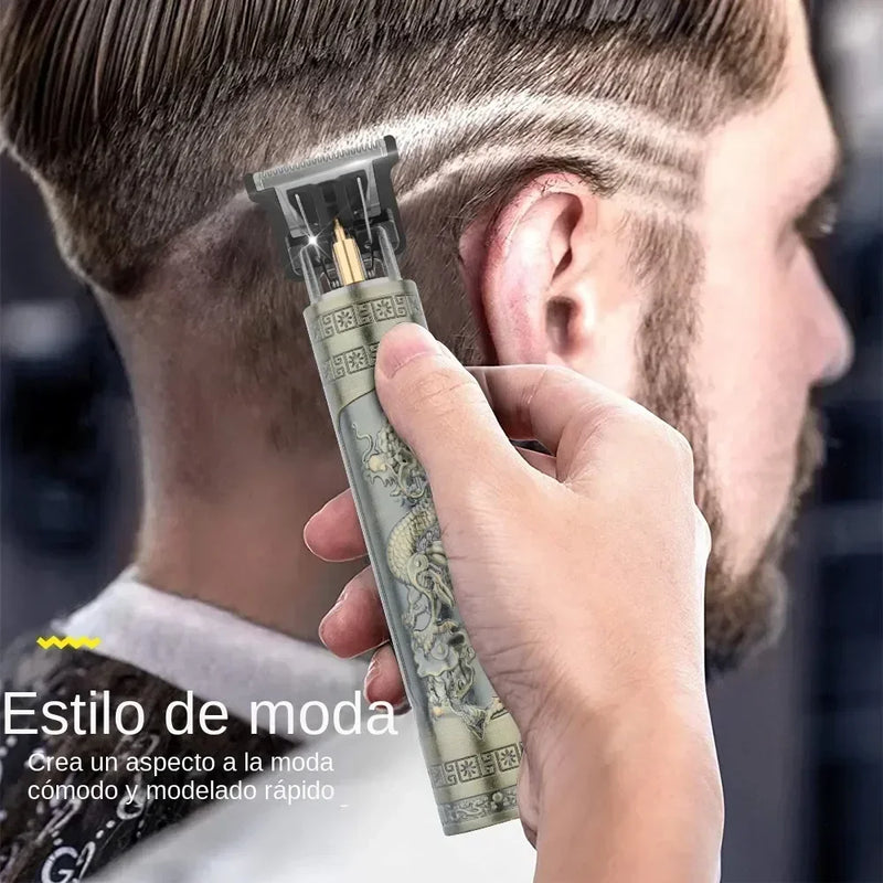 Máquina de Cortar Cabelo Recarregável com Pentes